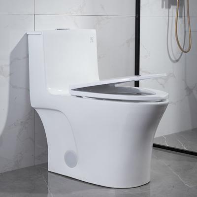 het Dubbele Gelijke Ééndelige Toilet van 3L 6L met Hoogste Knopencupc Wit Porselein