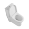 Amerikaanse Standaard Ééndelige het Toilet0.8gpf Dubbele Vloed 200 400mm van de Comforthoogte